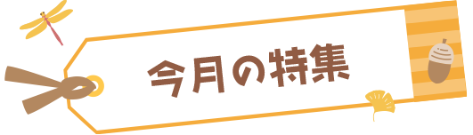 今月の特集